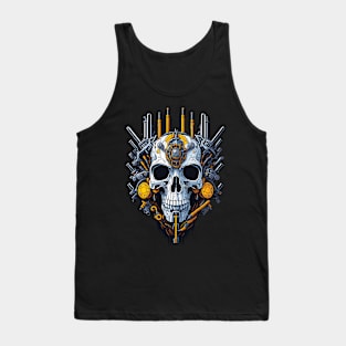 Mecha Skull S03 D57 Tank Top